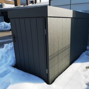 Montažna garaža za motor